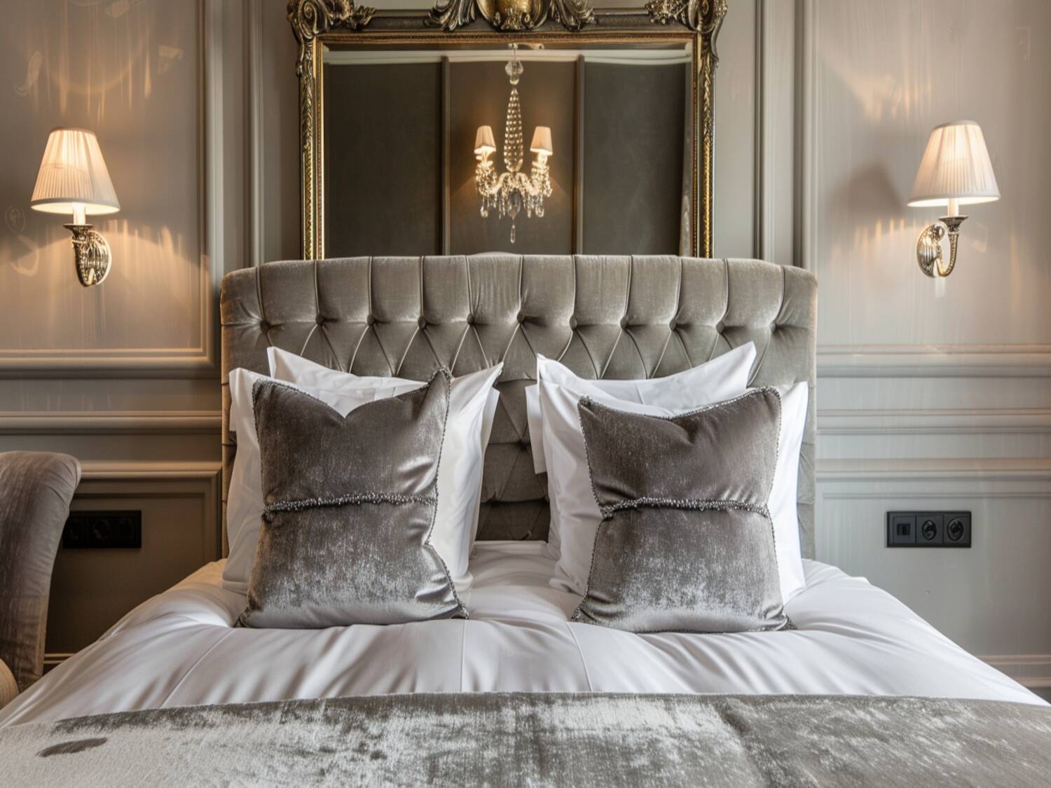 Łóżka kontynentalne w stylu glamour – elegancja i luksus w jednym