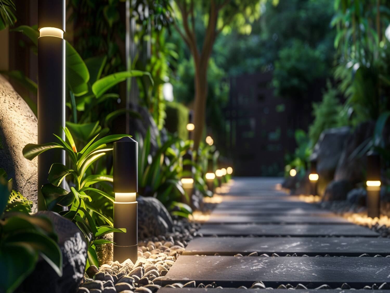 Jakie lampy ogrodowe najlepiej podkreślą naturalne piękno roślinności w ogrodach