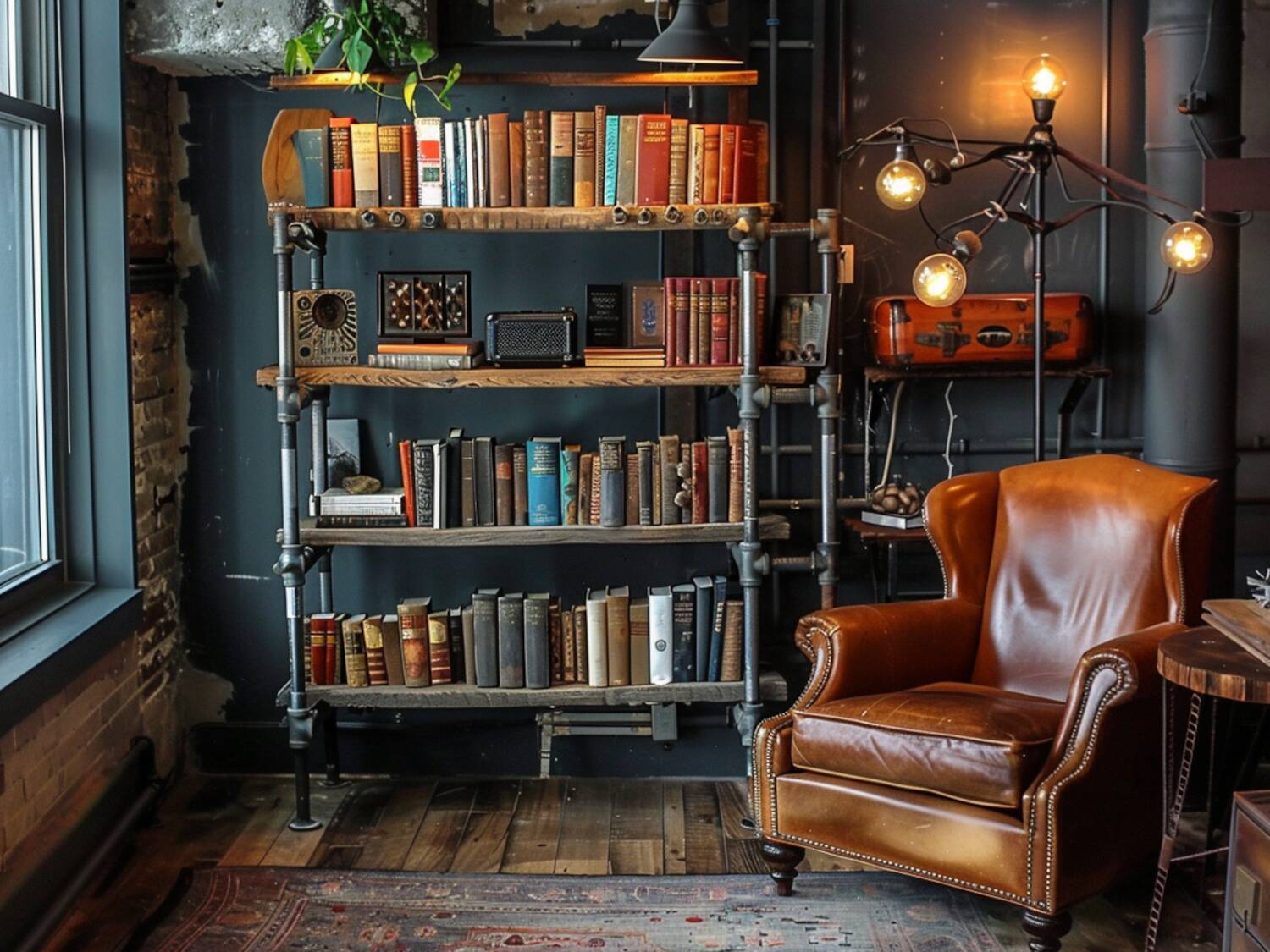 10 najpopularniejszych regałów w stylu industrialnym