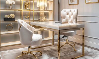 10 inspiracji na odnawianie mebli w stylu glamour