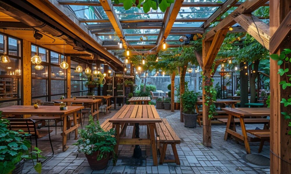 Jak wybrać meble outdoorowe do restauracji na tarasie