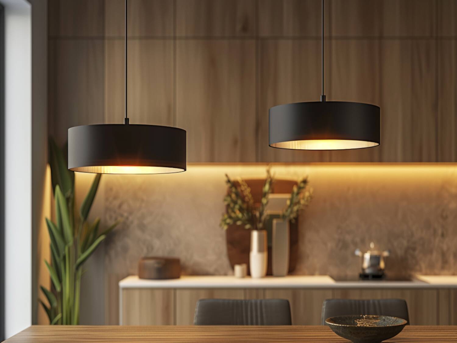 Jak urządzić taras w stylu industrialnym z lampami wiszącymi o prostych formach