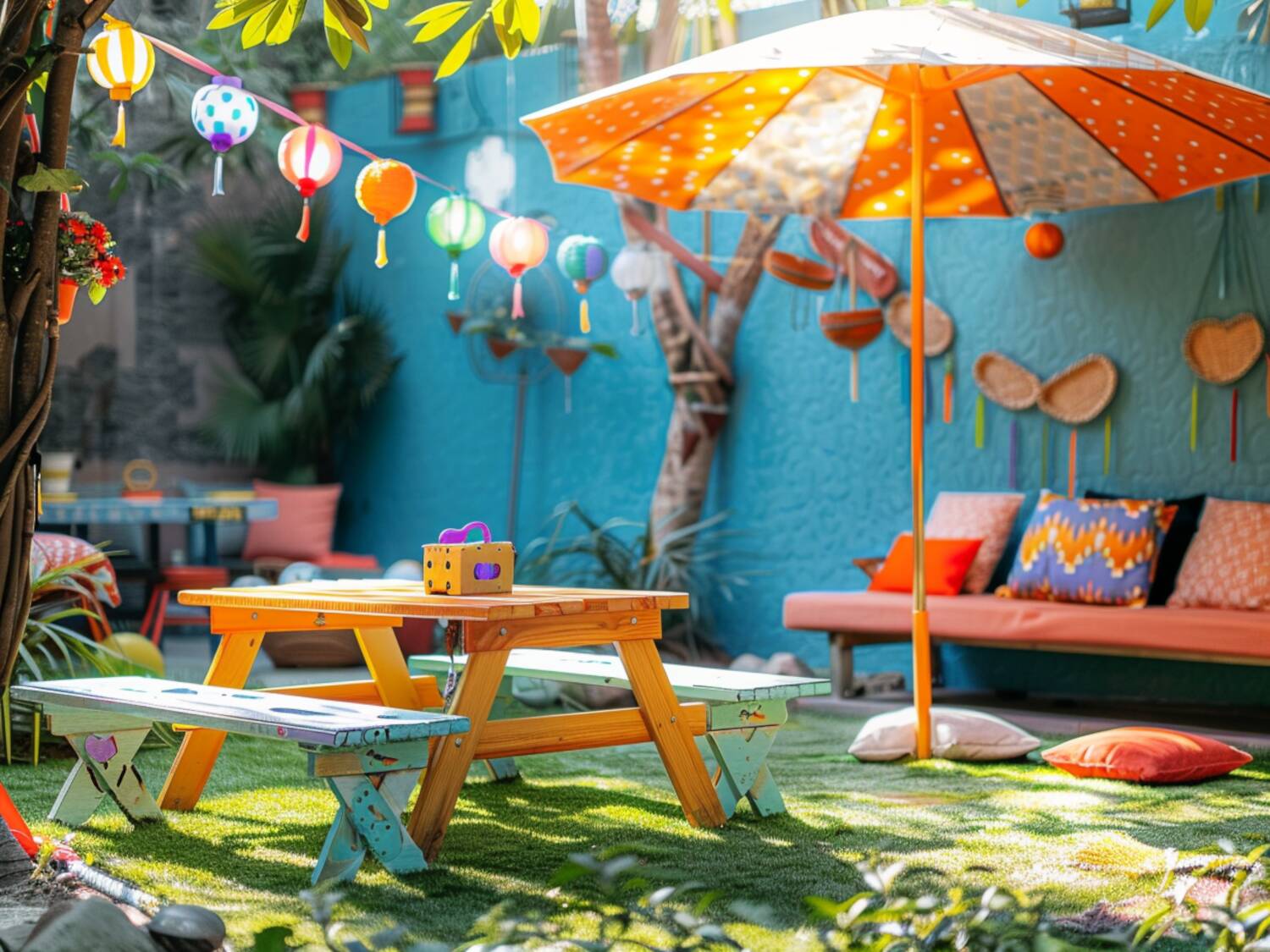 Jakie meble ogrodowe pasują do przestrzeni dla dzieci