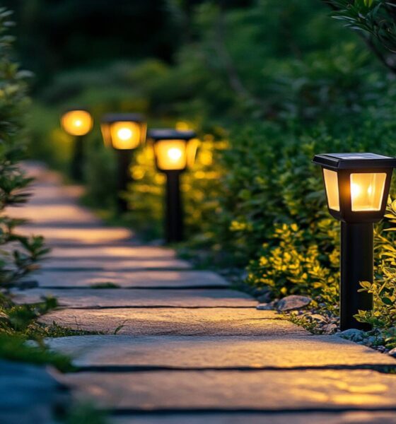 Jakie lampy solarne najlepiej sprawdzą się w ogrodach z dużą ilością krzewów ozdobnych