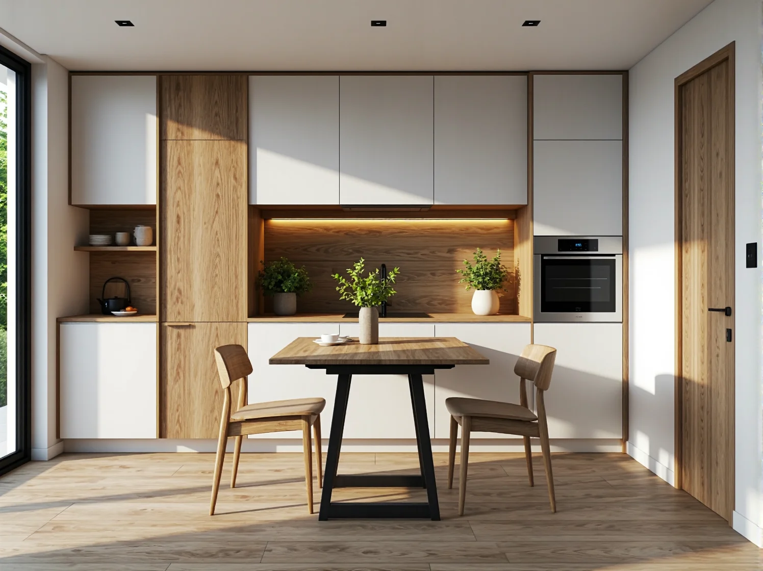 Pufy ze schowkiem i modułowe regały zwiększające funkcjonalność mieszkania na małym metrażu.