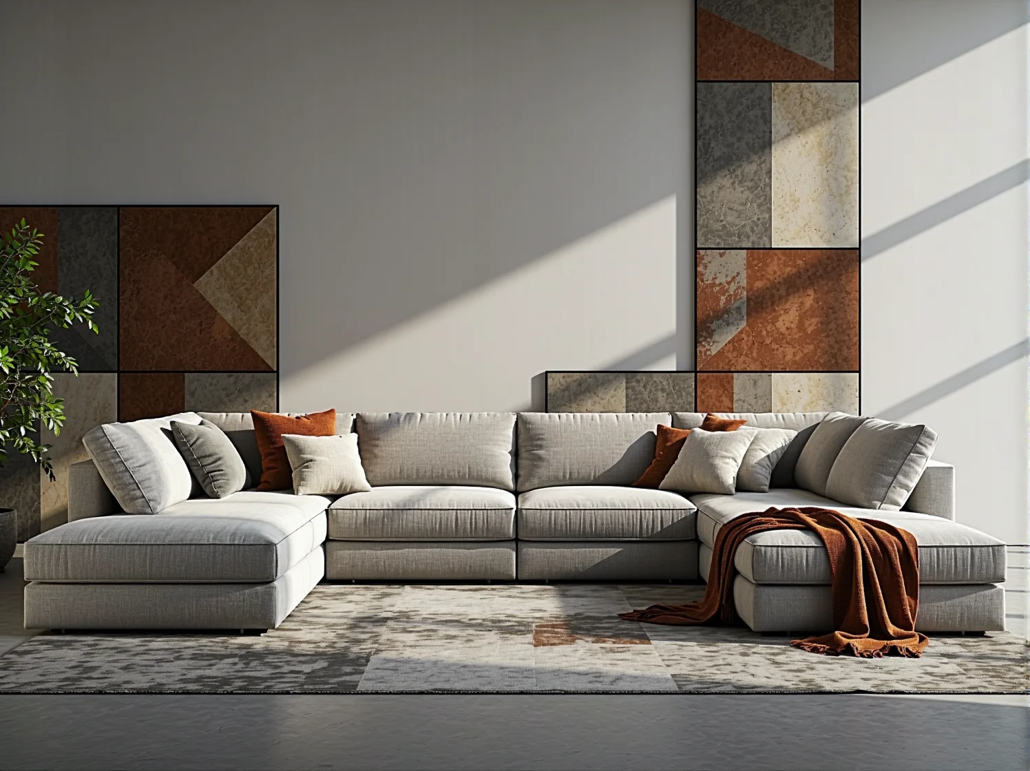 Panel sterowania funkcją masażu w nowoczesnym meblu wypoczynkowym – zbliżenie na przyciski.