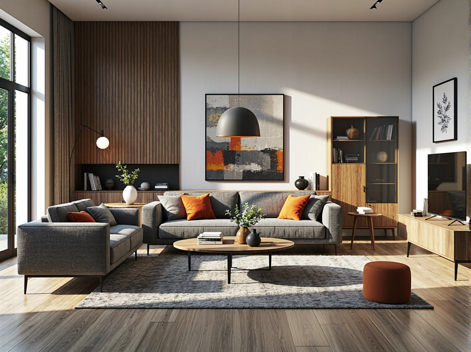 Jak połączyć styl skandynawski i retro w kuchni? Przykład aranżacji z białymi meblami i charakterystycznymi dodatkami.