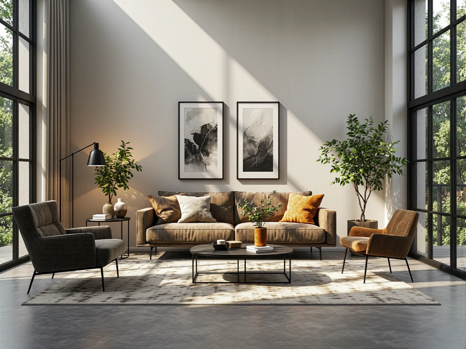 Czarny kinkiet zewnętrzny w stylu industrialnym, idealny jako oświetlenie elewacyjne do loftowych aranżacji.