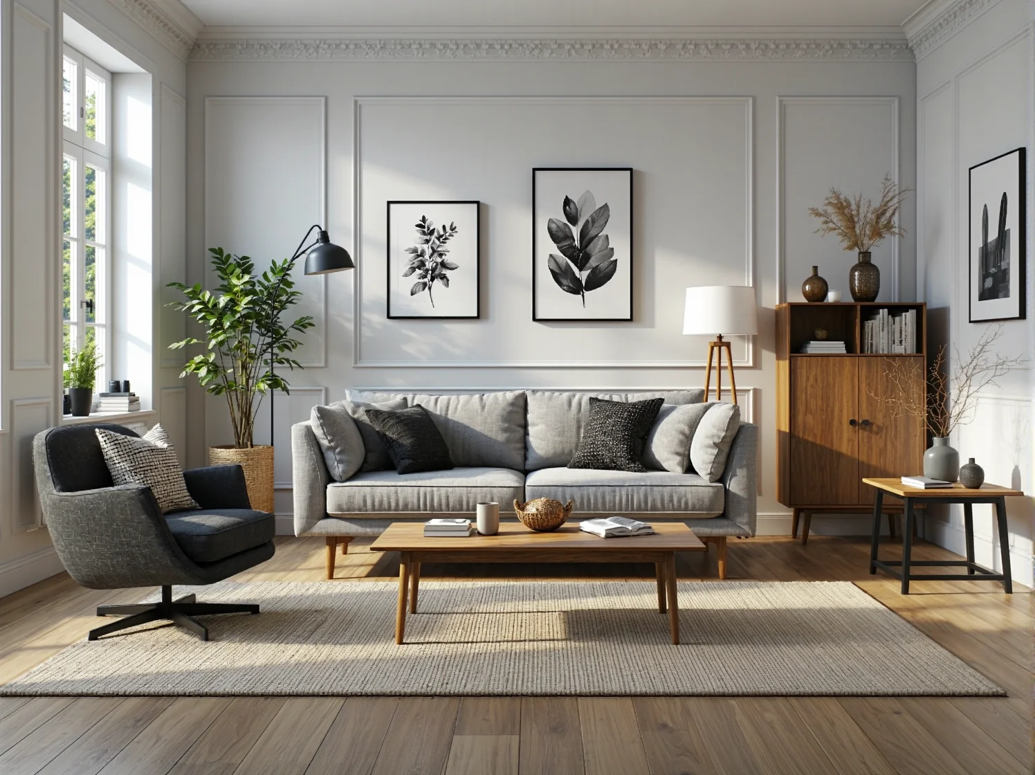 Kreatywne przerobienie starej szafy: malowanie i wymiana uchwytów na retro.