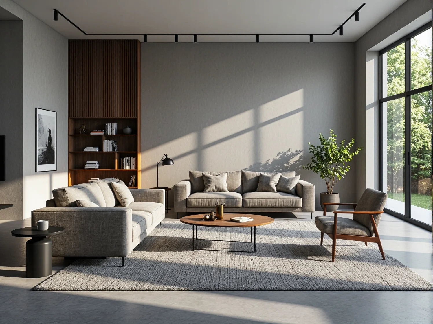 Stylowe, modułowe szafki w małej kuchni, odpowiadające na potrzeby klientów.