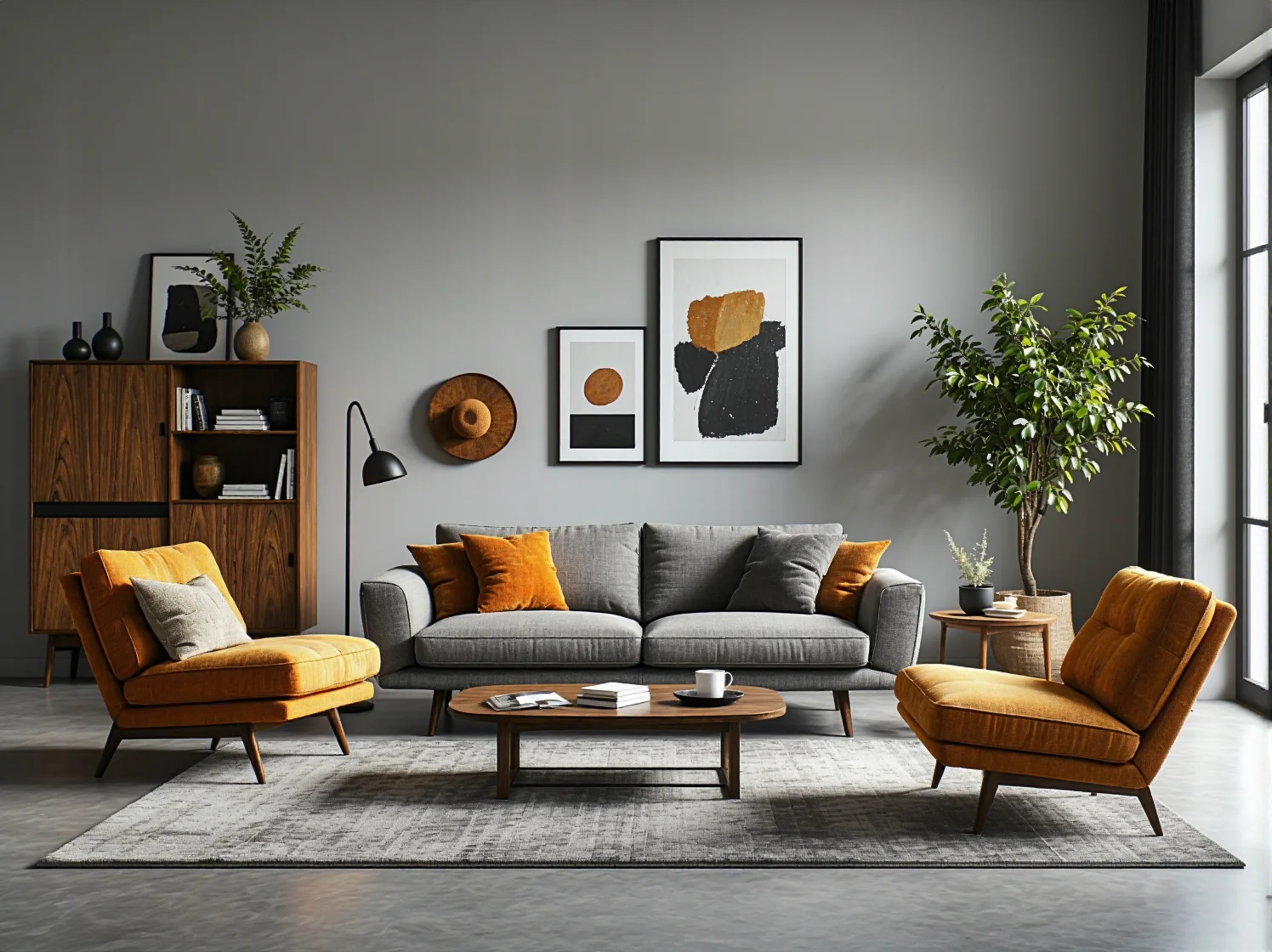 Odnowiona szafa z lat 60. w stylu retro, pomalowana na pastelowy kolor.