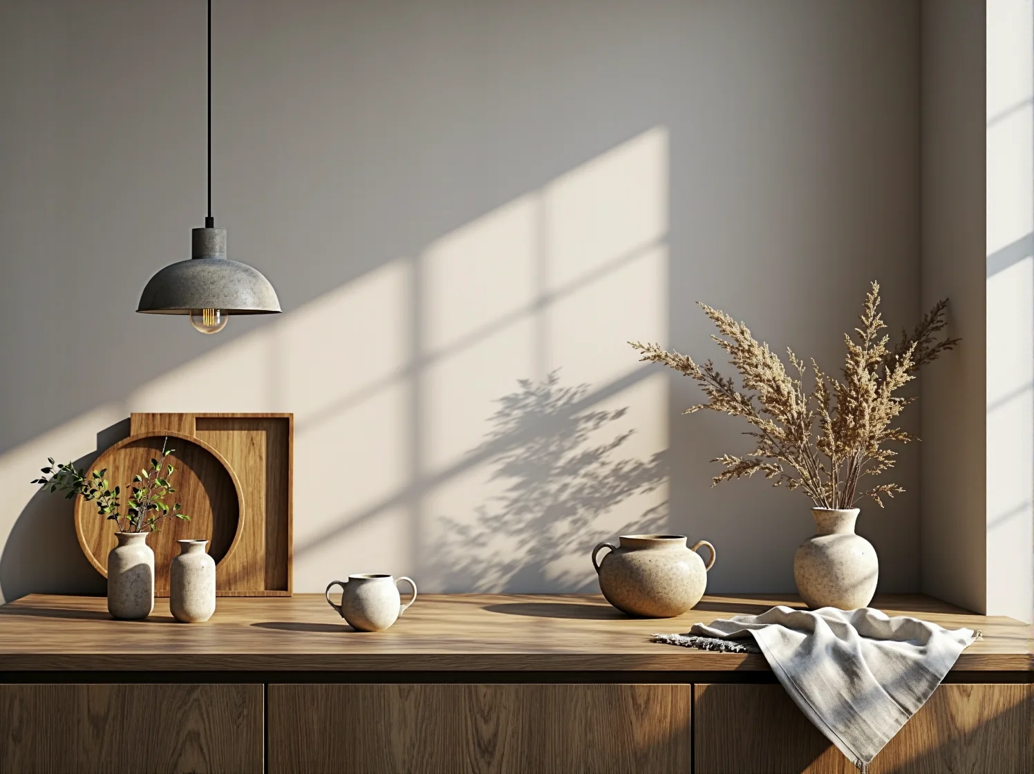 Aranżacja salonu z narożnikiem retro, drewnianą podłogą i stylowymi dodatkami w tle.