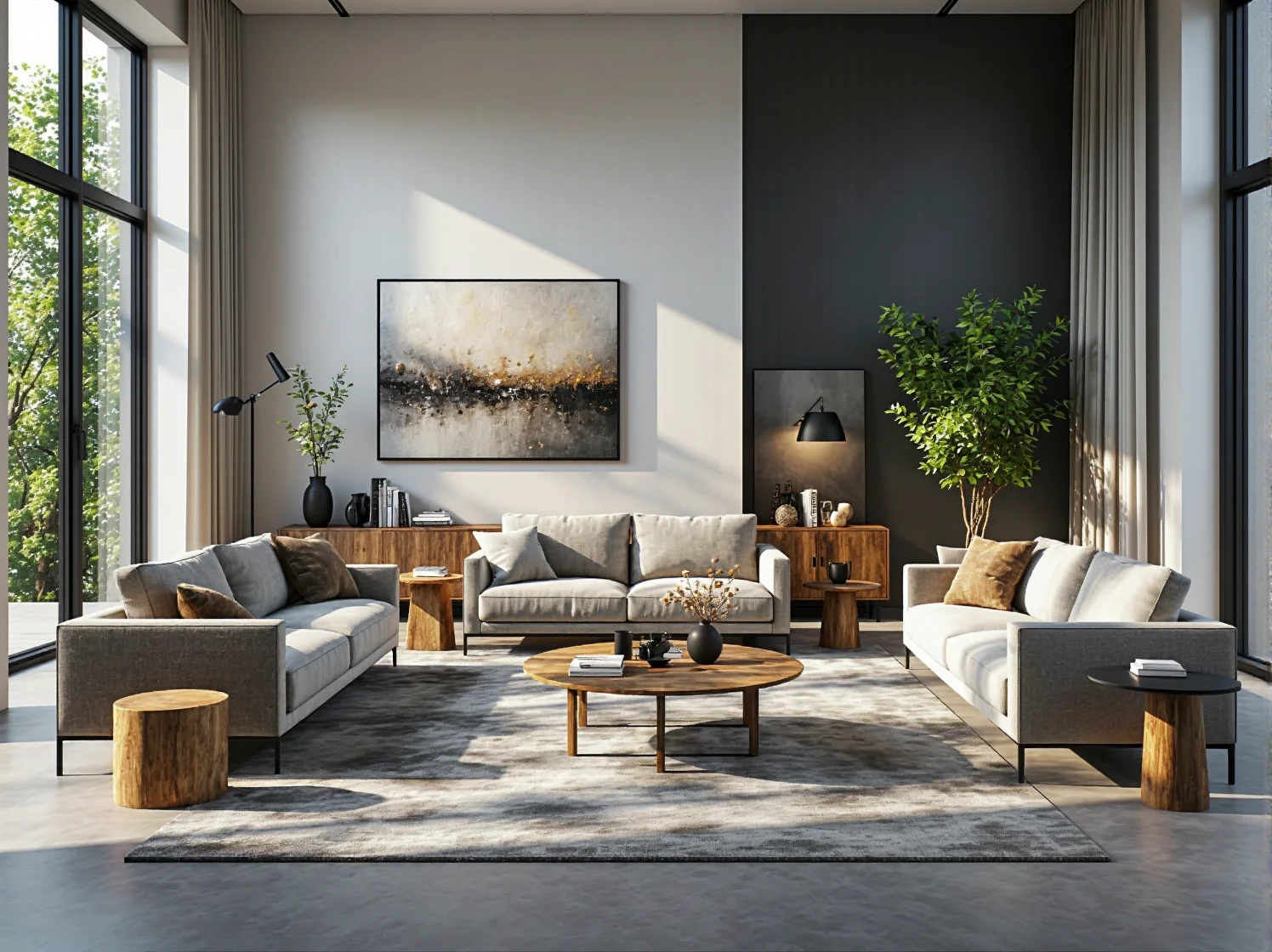 Sztuka i designerskie akcesoria jako kluczowe elementy ekskluzywnego wystroju wnętrza kuchni.